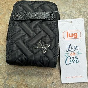 New Lug Flurry RFID wallet - Midnight Black